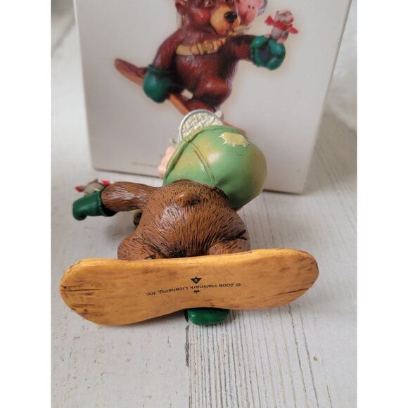 Hallmark up for fun Nick and Christopher 2008 ornament Xmas snowboard - Picture 6 of 6